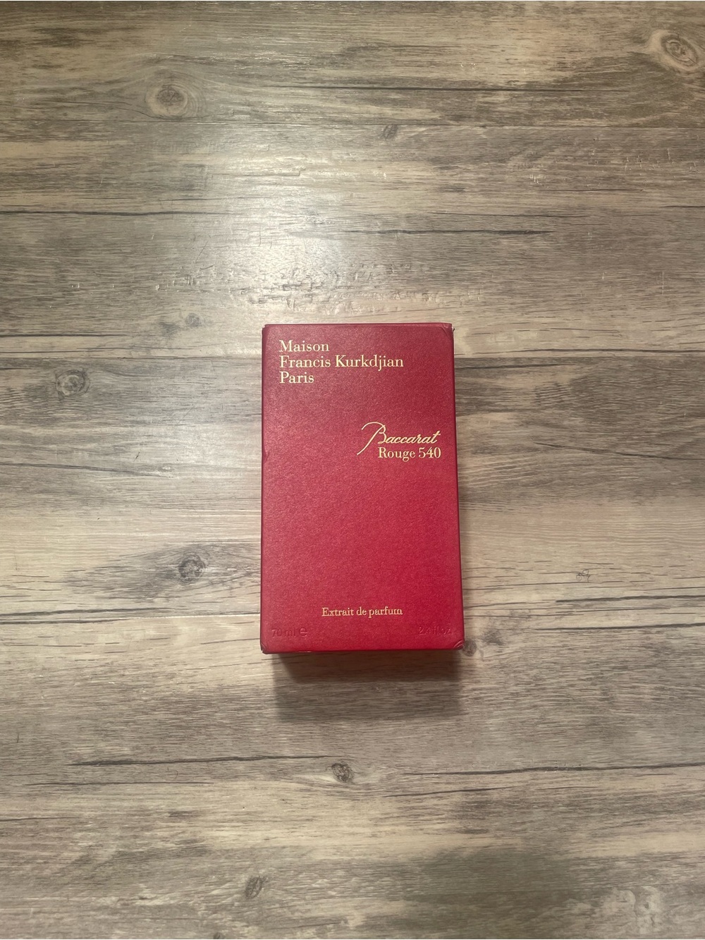 Baccarat rouge 540